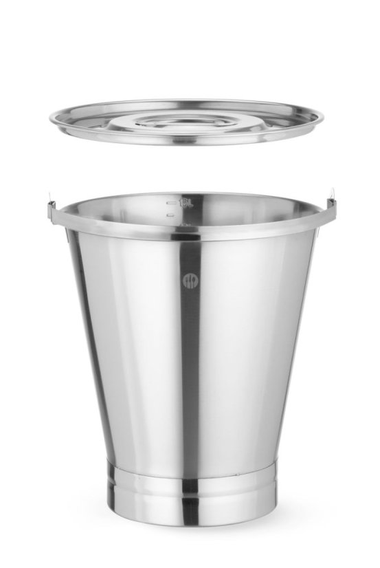 Vědro se zesíleným dnem Profi Line, HENDI, Profi Line, 15L, ⌀305x(H)330mm