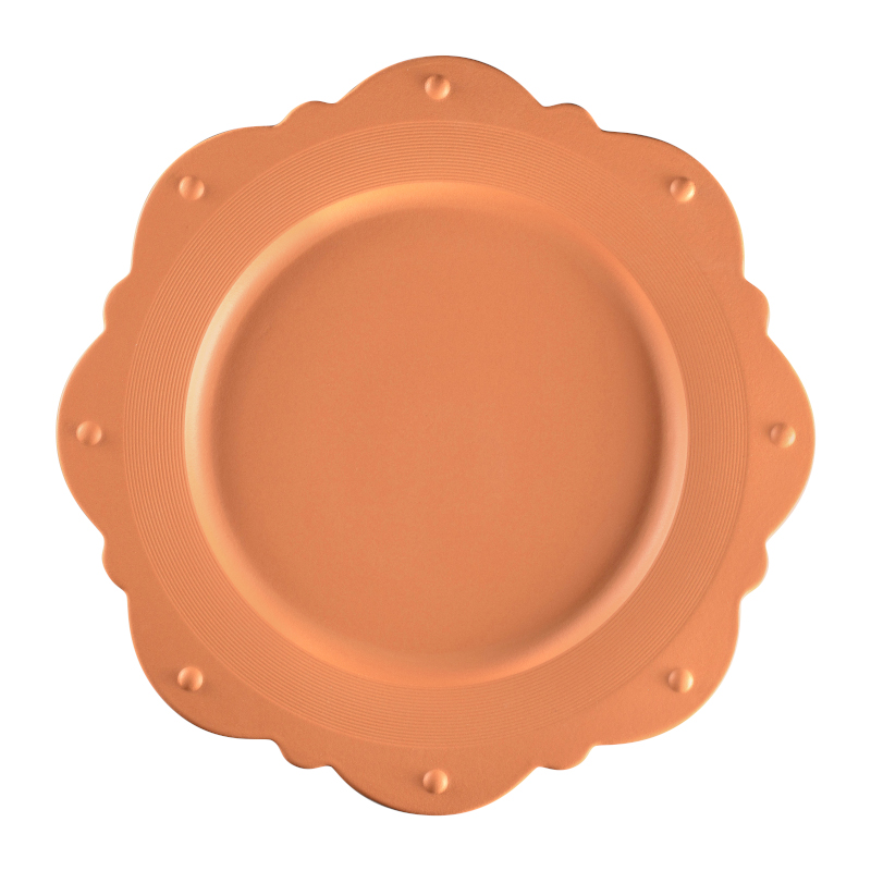 RAK Porcelain Tero Prima talíř mělký se zdobeným okrajem pr. 33 cm