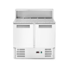 Chladicí stoly s nástavbou a žulovou deskou, Arktic, 146L, 230V/145W, 700x900x(H)1070mm