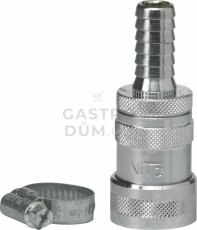 Vikan rychlospojka na hadici 1/2"stop ventil 880703