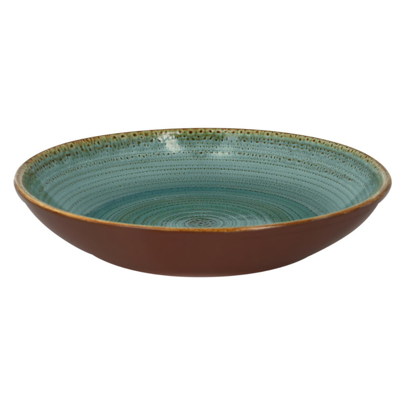 RAK Porcelain RAK Twirl talíř hluboký 36 cm – lagoon | RAK-TWBUBC36LA
