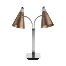 TOMGAST T-Collection ohřívací lampa dvojitá flexibilní, bronzová, 230 V