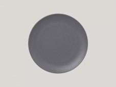 RAK Porcelain RAK Talíř mělký 24 cm, šedá | RAK-NFNNPR24GY