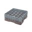 Cambro Koš Camrack 20 pozic, výška sklenice 21,6 cm - Hnědá