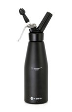 Láhev na šlehačku, HENDI, Kitchen Line, 0,95L, Černá, ⌀95x(H)320mm