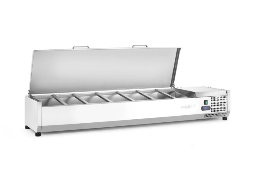 Chladicí zásobník GN 1/3, Arktic, 7x GN1/3, GN 1/3, 42L, 230V/180W, 420x1605x(H)630mm