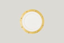 RAK Porcelain RAK Golden talíř kulatý – Queen Golden 22 cm | RAK-KQRP22