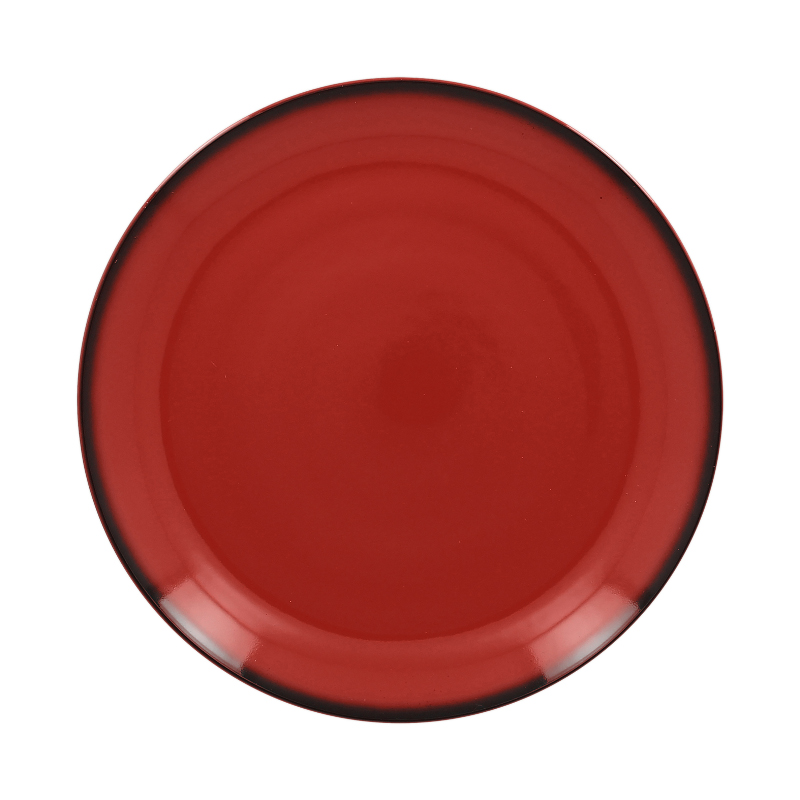 RAK Porcelain RAK Talíř mělký kulatý 29 cm, červená | RAK-LENNPR29RD