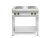 Elektrický vařič Kitchen Line – 4 plotýnky s otevřenou podstavou, HENDI, Kitchen Line, 400V/10400W, 800x700x(H)900mm
