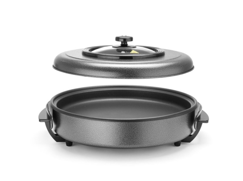 Párty pánev, HENDI, vnitřní pánev 400x(H)50 mm, 230V/1400W, ⌀400x(H)190mm