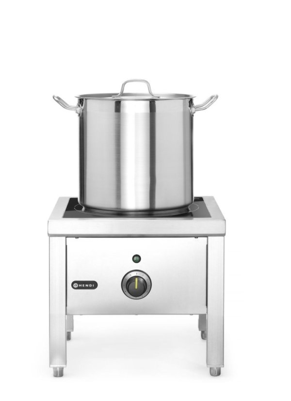 Vysoce výkonný indukční zásobní hrnec, HENDI, 400V/5000W, 422x400x(H)366mm