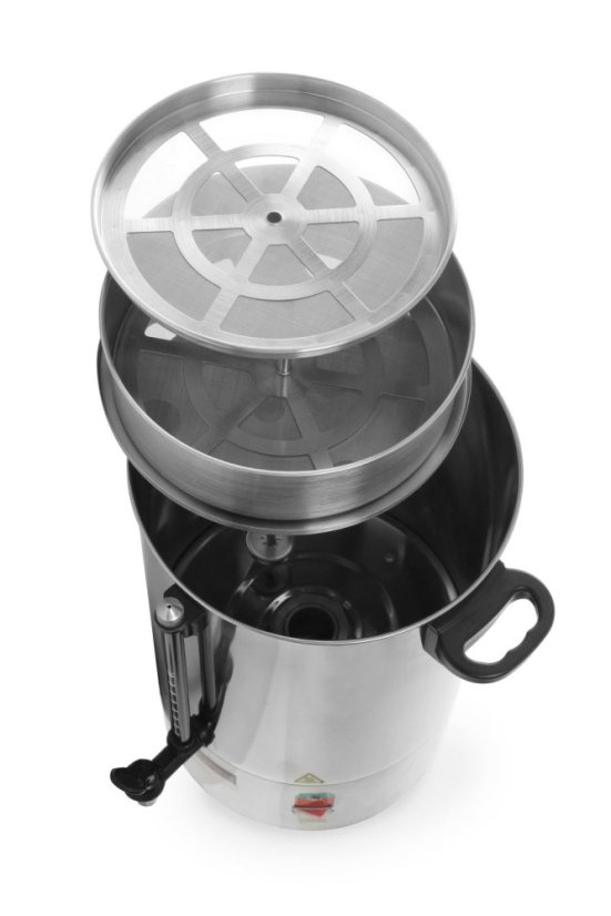 Dvojstěnný perkolátor, HENDI, 6L, 230V/1500W, 316x350x(H)480mm