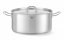 Hrnce na dušení s nízkým víkem, HENDI, Kitchen Line, 11,9L, ⌀320x(H)150mm