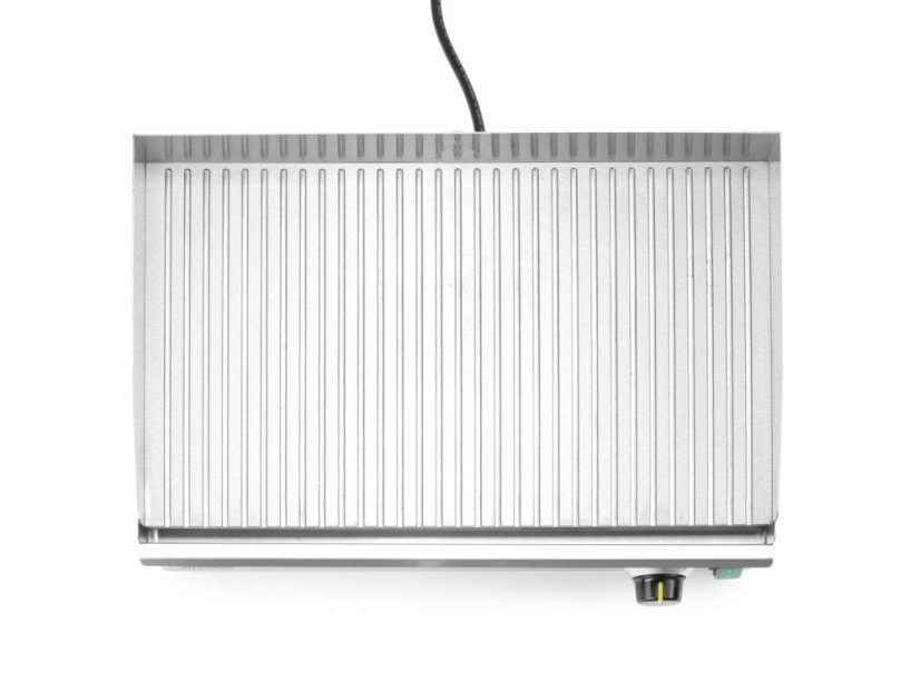 Mřížka žebrovaná, HENDI, Kitchen Line, 230V/2400W, 527x404x(H)233mm