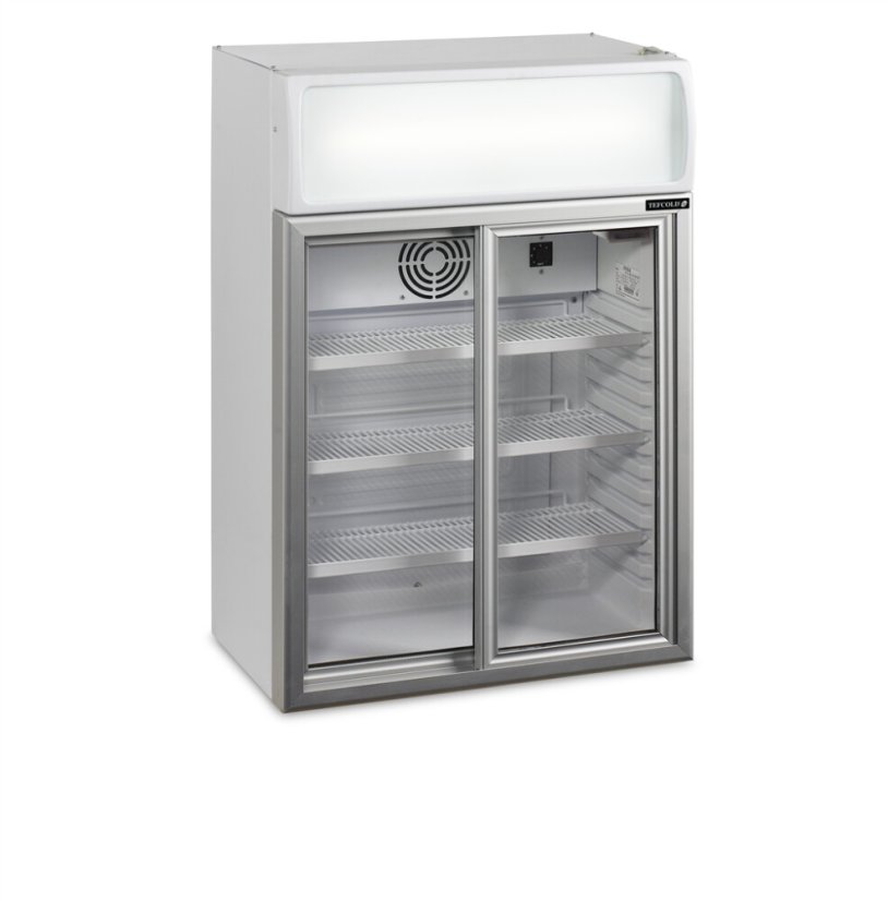 Chladicí skříň prosklená TEFCOLD FSC 100