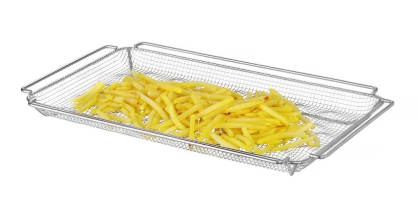 Koš na hranolky, vlnitý CONVECTOMAT FRY, HENDI, GN 1/1, 530x325x(H)40mm