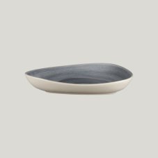 RAK Porcelain RAK Spot talíř hluboký 24 × 19,5 cm šedomodrý | RAK-SJDFLDP24