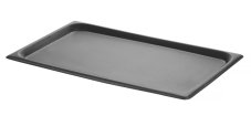 Pečicí plech s nepřilnavým povrchem CONVECTOMAT ROAST, HENDI, GN 1/1, Černá, 530x325x(H)17mm