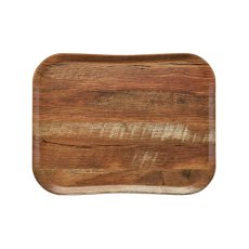 Cambro Wood podnos 33 × 43 cm, hnědý dub