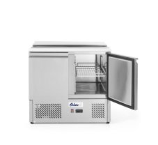 Dvoudveřový chlazený salátový stůl s odklápěcím víkem, Arktic, 169L, 230V/310W, 700x915x(H)875mm