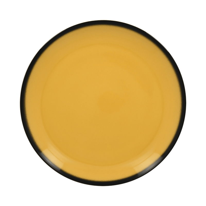 RAK Porcelain RAK Talíř mělký kulatý 29 cm, žlutá | RAK-LENNPR29NY
