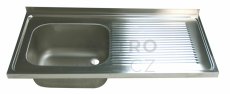 OEM dřezová deska 1100x700mm 1x(600x500x300)L