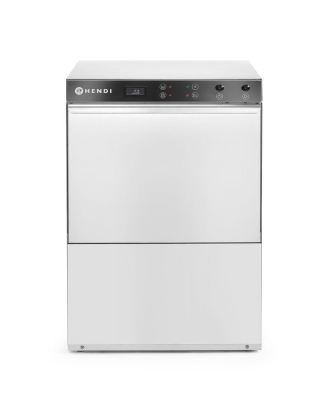 Myčka nádobí K50, HENDI, s odpadním čerpadlem a dávkovačem mycího prostředku, 400V/6600W, 570x600x(H)830mm