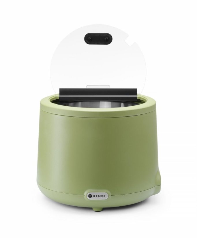 Kotlik na polévku UNIQ, HENDI, designed by Robert Bronwasser, 8L, Zelená, 230V/500W, ⌀365x(H)325mm