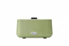 Chafing dish UNIQ, HENDI, designed by Robert Bronwasser, GN 2/3, Zelená, 230V/500W, 433x403x(H)248mm