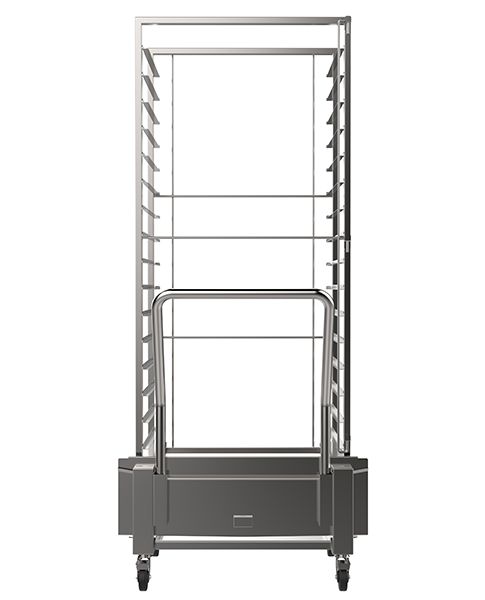 Přídavný vozík pro pece Tecnoeka Millennial 16x 600x400, Tecnoeka, 740x560x(H)1704mm