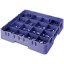 Cambro Koš Camrack 16 pozic, výška sklenice 23,8 cm - Modrá