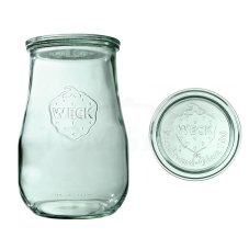 Zavařovací sklenice WECK Tulip 2700 ml s víčkem 4 ks
