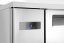 Dvoudveřový chladicí stůl s postranními jednotkami, Arktic, Kitchen Line, 166L, 230V/270W, 600x1200x(H)840mm