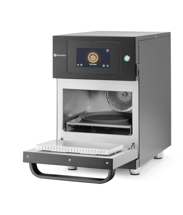 Vysokorychlostní pec CombiTurbo, HENDI, Černá, 230V/3500W, 380x663x(H)619mm