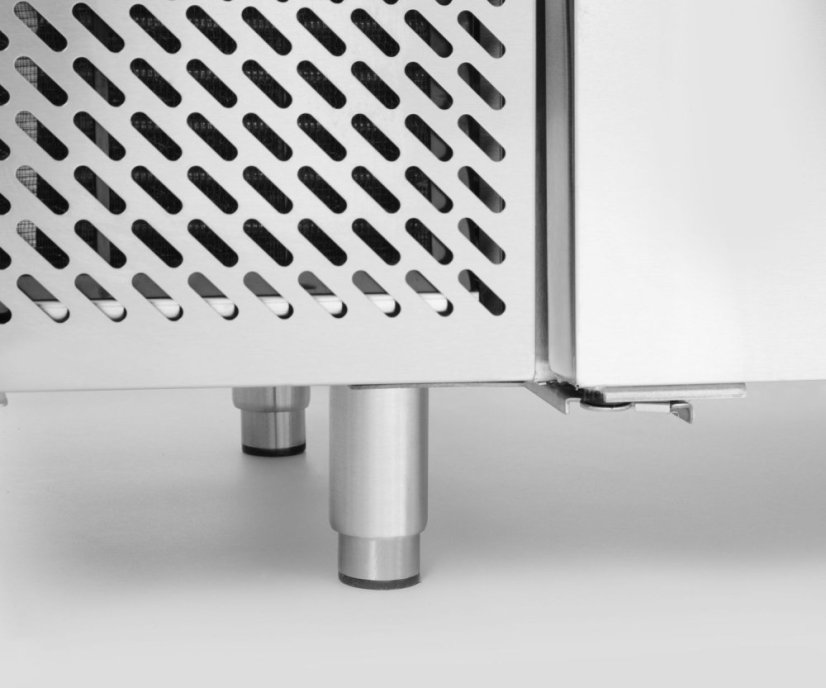 Dvoudveřový chladicí stůl s postranními jednotkami, Arktic, Kitchen Line, 166L, 230V/270W, 600x1200x(H)840mm
