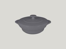 RAK Porcelain RAK Chef's Fusion hrnec s poklicí pr. 16 cm, šedý | RAK-CFRD16GY