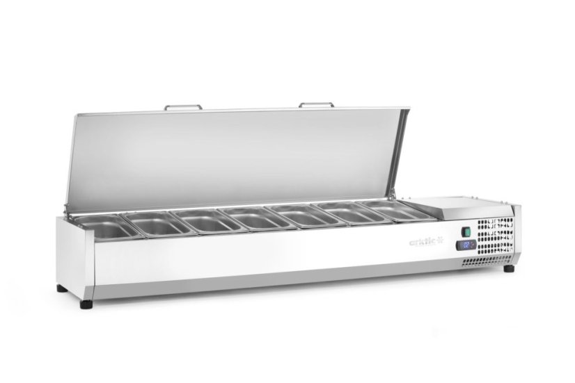 Chladicí zásobník GN 1/3, Arktic, 7x GN1/3, GN 1/3, 42L, 230V/180W, 420x1605x(H)630mm