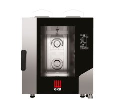 Konvektomat Millennial Black Mask Gastro, 7x600x400 mm - ovládaná elektronicky, plynová, Tecnoeka, 230V/500W, 13500kW, 730x849x(H)951mm