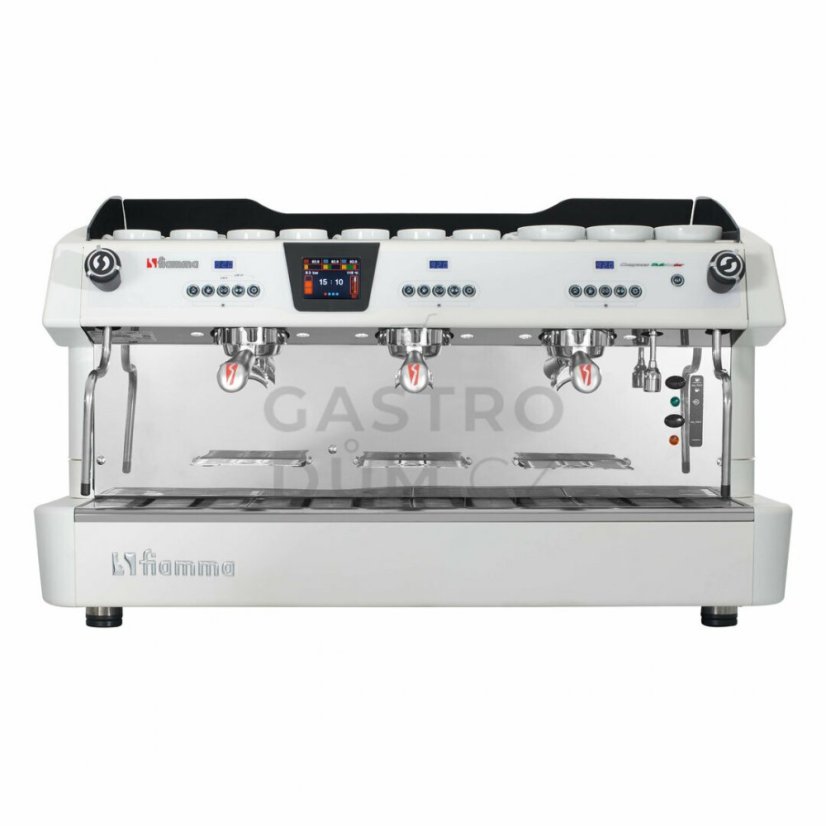 Fiamma třípákový kávovar COMPASS III MB TC bílý