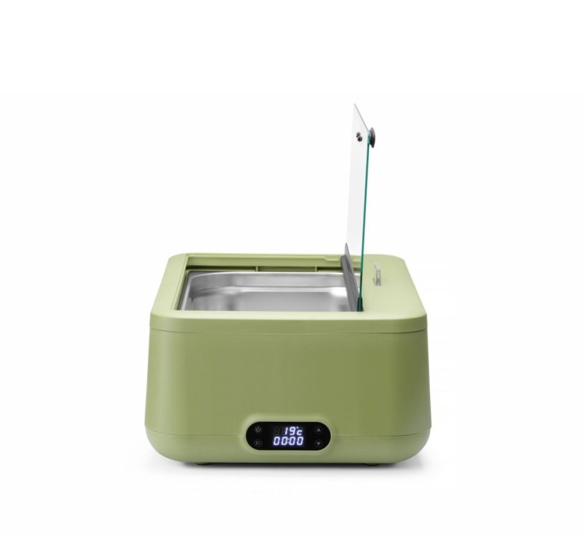 Chafing dish UNIQ, HENDI, designed by Robert Bronwasser, GN 1/1, Zelená, 230V/700W, 607x402x(H)245mm