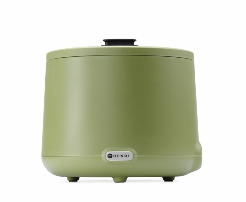 Kotlik na polévku UNIQ, HENDI, designed by Robert Bronwasser, 8L, Zelená, 230V/500W, ⌀365x(H)325mm