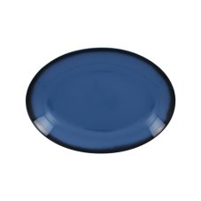 RAK Porcelain RAK Talíř oválný 26 x 19 cm, modrá | RAK-LENNOP26BL