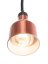 Výškově nastavitelná ohřívací lampa válcová, HENDI, Měděná, 230V/375W, ⌀175x(H)250mm