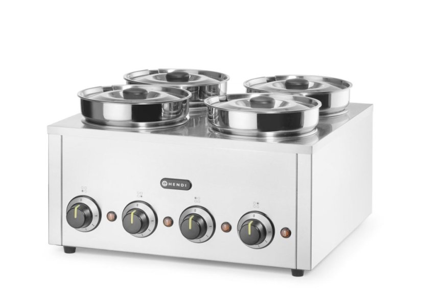 Termosystém 4, HENDI, 16L, 230V/800W, 506x509x(H)298mm