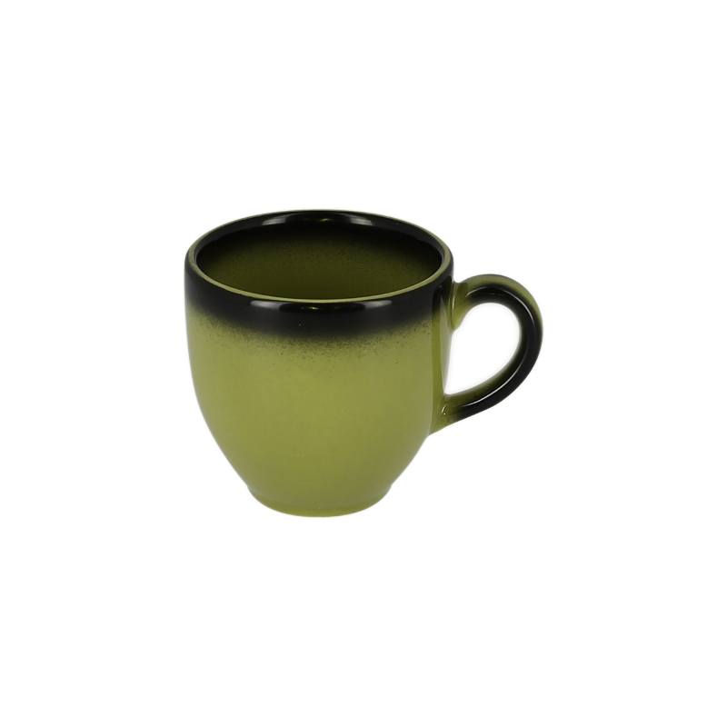 RAK Porcelain RAK Šálek na espresso 9 cl - zelená | RAK-LECLCU09LG