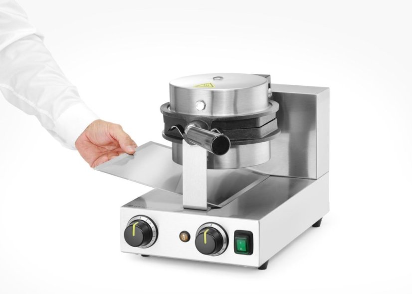Rotační vaflovač Bubble Waffle, HENDI, 220-240V/1500W, 255x560x(H)318mm