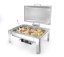 Chafing GN 1/1 saténový vzhled, HENDI, Profi Line, 9L, 570x430x(H)290mm