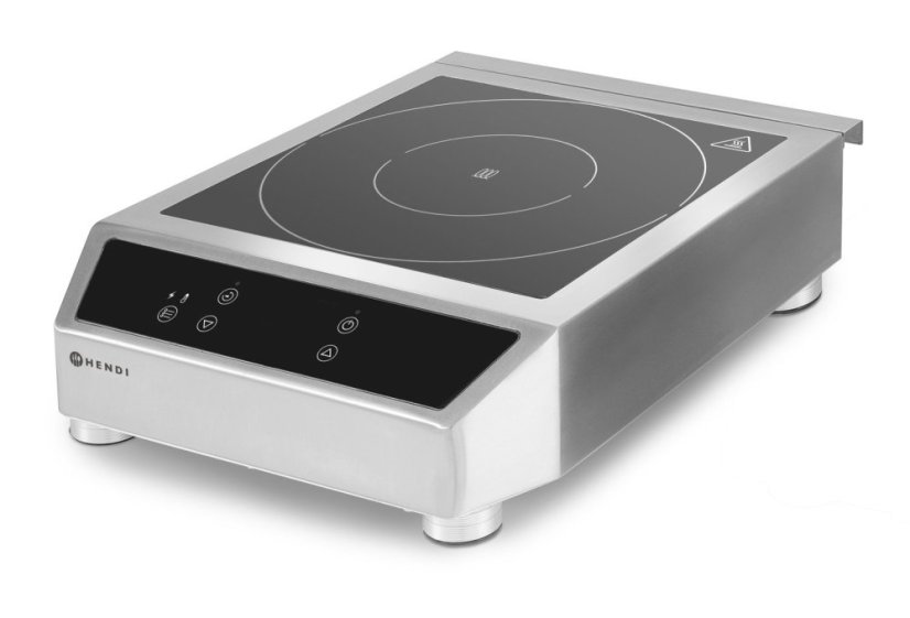 Indukční vařič 3500 D, HENDI, Profi Line, 230V/3500W, 342x431x(H)116mm