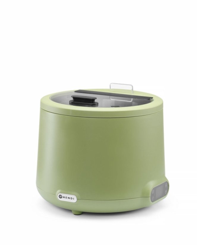 Kotlik na polévku UNIQ, HENDI, designed by Robert Bronwasser, 8L, Zelená, 230V/500W, ⌀365x(H)325mm