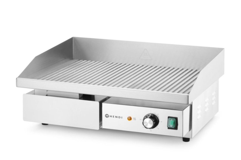 Mřížka žebrovaná, HENDI, Budget Line, 230V/3000W, 550x430x(H)240mm
